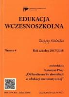 Edukacja wczesnoszkolna nr 4 2017/2018. Autor: praca zbiorowa. SmakLiter.pl Okładka książki Edukacja wczesnoszkolna nr 4 2017/2018