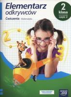 Okładka książki Elementarz odkrywców 2 Matematyka Ćwiczenia cz2 NE