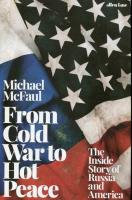 Okładka książki From Cold War to Hot Peace
