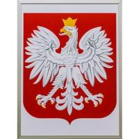 Godło Polski ramka. Wydawca: Artglob. SmakLiter.pl Opakowanie Godło Polski ramka