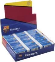 Opakowanie Gumka do mazania FC Barcelona (30szt)