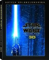 Gwiezdne Wojny. Przebudzenie mocy (3 Blu-ray) 3D. Autor: J.J.Abrams. SmakLiter.pl Okładka książki Gwiezdne Wojny. Przebudzenie mocy (3 Blu-ray) 3D