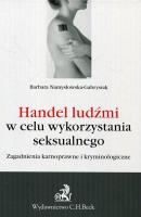 Okładka książki Handel ludźmi w celu wykorzystania seksualnego