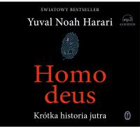 Homo deus. Autor: Yuval Noah Harari. SmakLiter.pl Okładka książki Homo deus