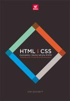 Okładka książki HTML i CSS. Zaprojektuj i zbuduj witrynę WWW.