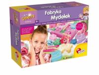 I`m a Genius Fabryka Mydełek. Wydawca: Lisciani. SmakLiter.pl Opakowanie I`m a Genius Fabryka Mydełek
