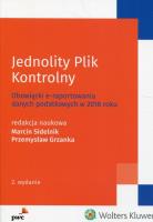 Okładka książki Jednolity Plik Kontrolny