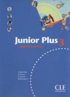 Okładka książki Junior Plus 3 Cahier d'exercices