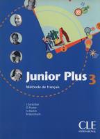 Okładka książki Junior Plus 3 Livre de l'élève