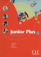 Okładka książki Junior Plus 4 Livre de l'élève