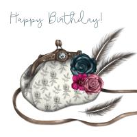 Opakowanie Karnet Swarovski kwadrat CL0303 Urodziny torebka