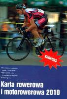 Okładka książki KARTA ROWEROWA I MOTOROWEROWA 2010