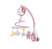 Opakowanie Karuzela na łóżeczko Next2Me różowa