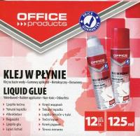 Klej w płynie biurowy 125ml transparentny 12 sztuk. Wydawca: Office Products. SmakLiter.pl Opakowanie Klej w płynie biurowy 125ml transparentny 12 sztuk