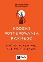 Kodeks postępowania karnego. Autor: Jagiełło Dariusz, Teresa Gardocka (red.). SmakLiter.pl Okładka książki Kodeks postępowania karnego