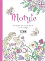 Okładka książki Kolorowanki dla dorosłych Motyle