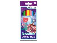 Kredki ołówekowe Enchanstimals 12 kolorów. Wydawca: Starpak. SmakLiter.pl Opakowanie Kredki ołówekowe Enchanstimals 12 kolorów