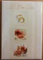 Opakowanie Książeczka brokat A5 Ślub 016