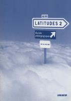 Okładka książki Latitudes 2 Guide pedagogique