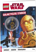 Okładka książki Lego Star Wars Galaktyczne starcia
