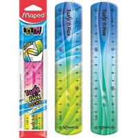 Opakowanie Linijka Twist'n Flex Decor niełamliwa 15cm MAPED