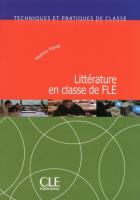 Okładka książki Litterature en classe de FLE
