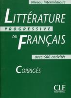 Okładka książki Litterature progressive du francais intermediaire 600 activites