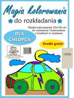 Okładka książki Magia kolorowania dla chłopca