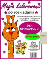 Okładka książki Magia kolorowania dla dziewczynki