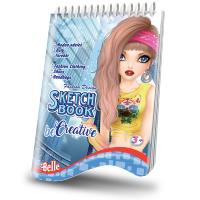 Okładka książki Malowanka kreatywna modna odzież, buty, torebki. Belle