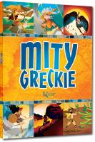 Mity greckie. Autor: Lucyna Szary. SmakLiter.pl Okładka książki Mity greckie