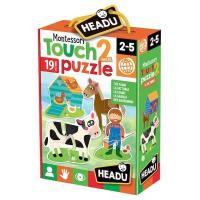 Opakowanie Montessori Pierwsze Puzzle Farma HEADU