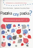 Mównica logopedyczna Paczka czy packa. Autor: Głuchowska Hanna, Tarczyńska-Płatek Agnieszka. SmakLiter.pl Okładka książki Mównica logopedyczna Paczka czy packa