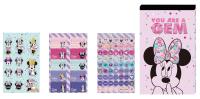 Opakowanie Naklejki w zeszycie 200 sztuk Minnie