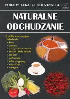 Naturalne odchudzanie. Autor: Kożuszek Radosław. SmakLiter.pl Okładka książki Naturalne odchudzanie