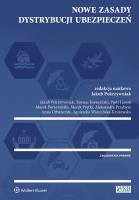 Okładka książki Nowe zasady dystrybucji ubezpieczeń