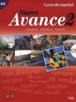 Nuevo Avance 2 Curso de espanol + CD. Autor: Moreno Concha, Moreno Victoria, Zurita Piedad. SmakLiter.pl Okładka książki Nuevo Avance 2 Curso de espanol + CD