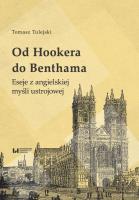 Od Hookera do Benthama. Autor: Tulejski Tomasz. SmakLiter.pl Okładka książki Od Hookera do Benthama
