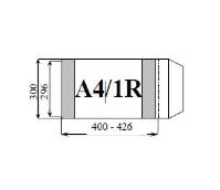 Opakowanie Okładka książkowa regulowana A4/1R (25szt) D&D