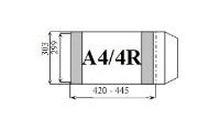 Opakowanie Okładka książkowa regulowana A4/4R (25szt) D&D