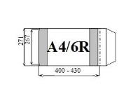 Opakowanie Okładka książkowa regulowana A4/6R (25szt) D&D