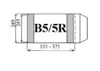 Opakowanie Okładka książkowa regulowana B5/5R (25szt) D&D