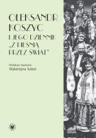 Okładka książki Ołeksandr Koszyc i jego dziennik