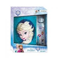 Pamiętnik z cekinami Frozen. Wydawca: Starpak. SmakLiter.pl Opakowanie Pamiętnik z cekinami Frozen