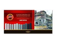 Opakowanie Pastele twarde Gioconda 8122 odcienie szarości
