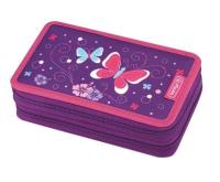 Opakowanie Piórnik 23 elementy podwójny Purple Butterfly 50014231