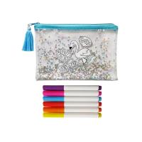 Okładka książki Piórnik do kolorowania z flamastrami flaming