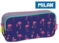 Opakowanie Piórnik MILAN 3-komorowy FLAMING