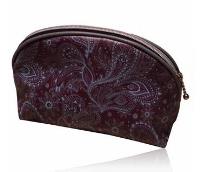 Opakowanie Piórnik owal/kosmetyczka Turkus/brąz PO-13