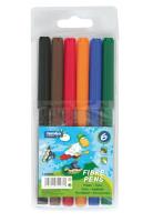 Opakowanie Pisaki 6 kolorów LAMBO